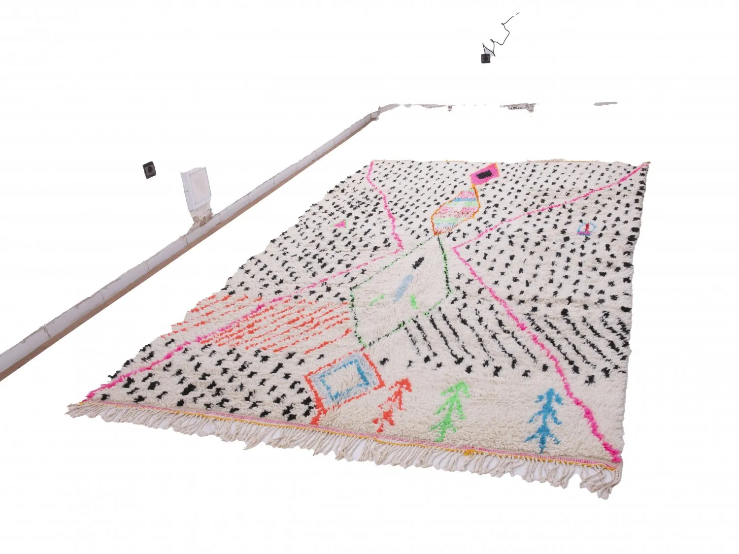 Alfombra Kilim Marroquí Bereber Azilal 290 x 190 cm