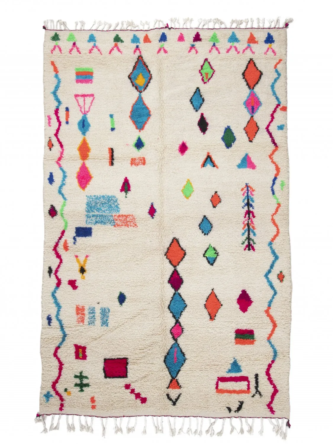 Alfombra Kilim Marroquí Bereber Azilal 310 x 190 cm