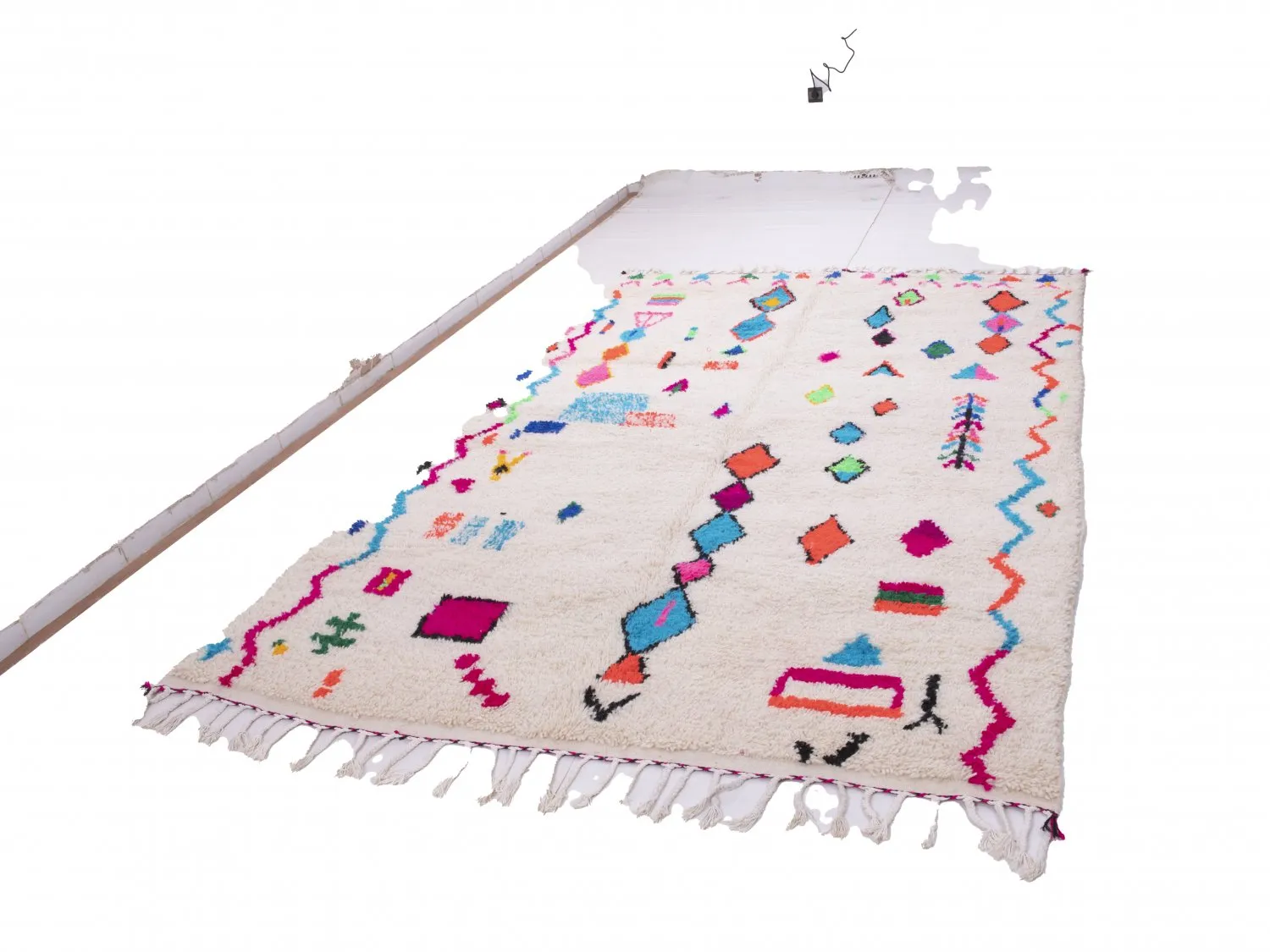 Alfombra Kilim Marroquí Bereber Azilal 310 x 190 cm