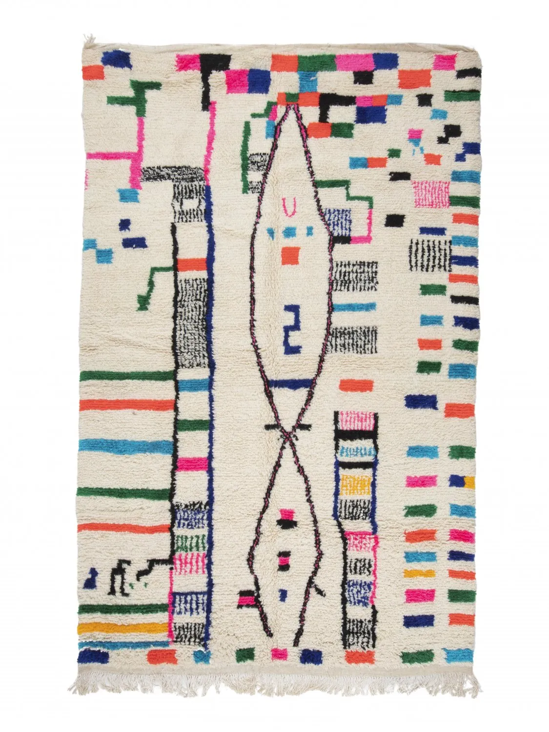 Alfombra Kilim Marroquí Bereber Azilal 320 x 200 cm
