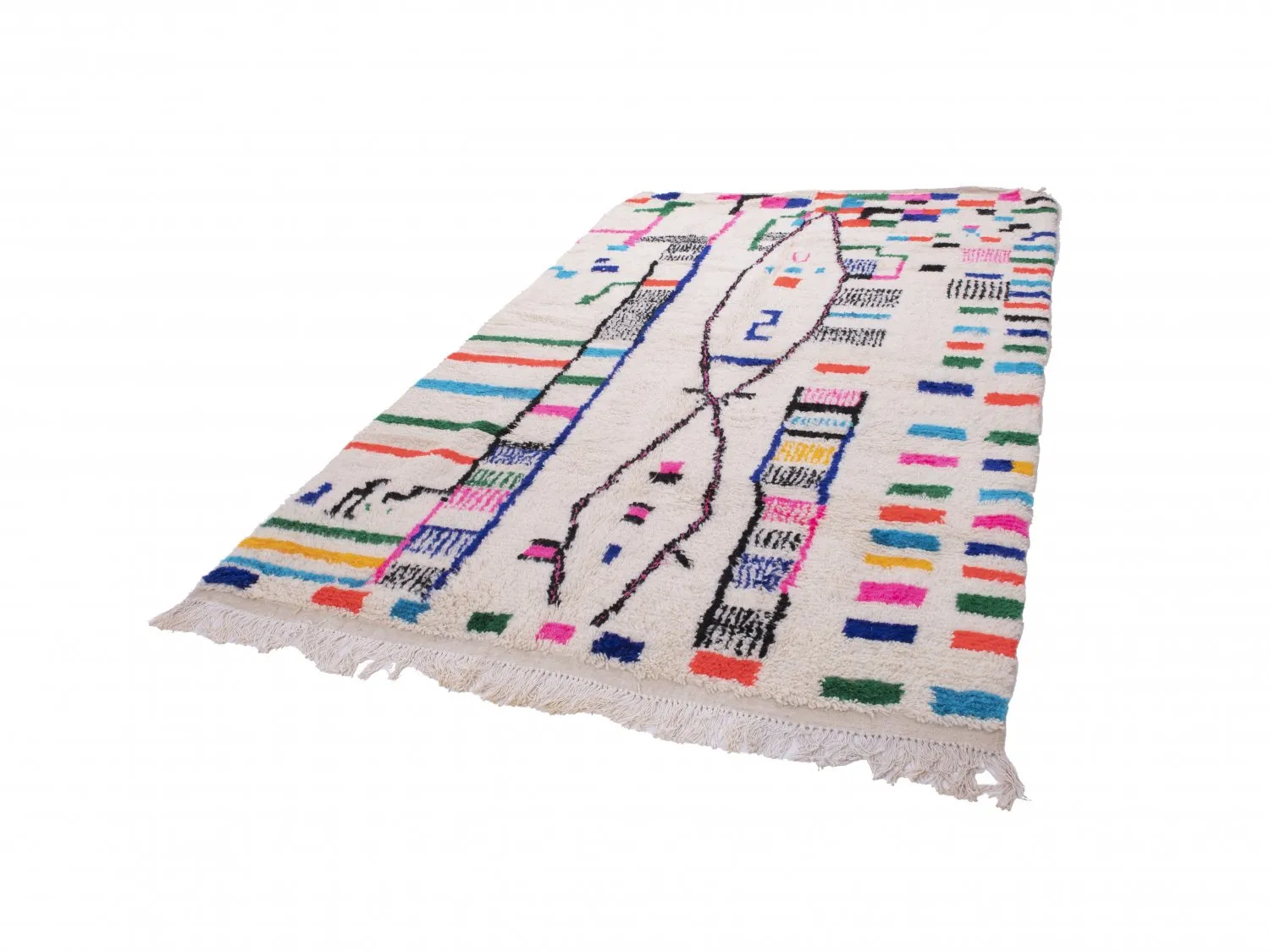 Alfombra Kilim Marroquí Bereber Azilal 320 x 200 cm
