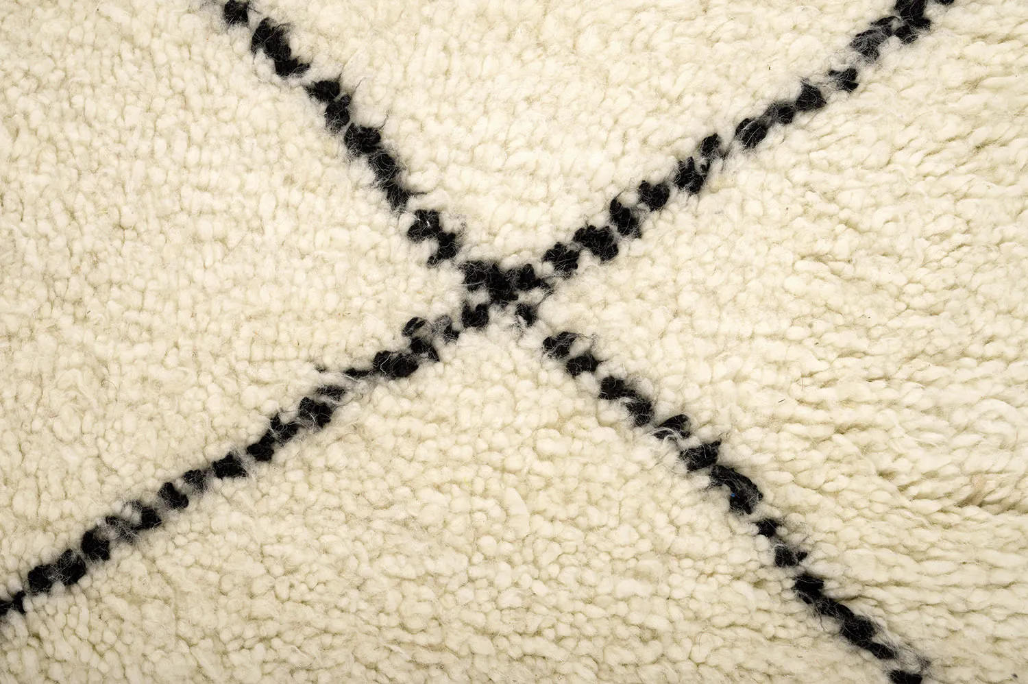 Alfombra Kilim Marroquí Bereber Beni Ourain 155 x 275 cm
