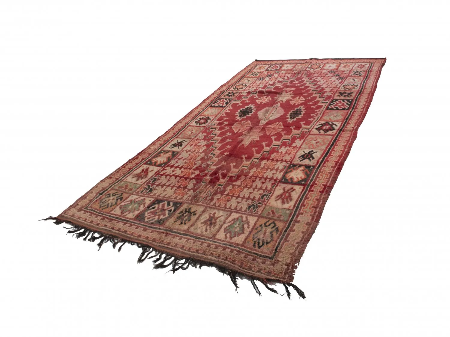 Alfombra Kilim Marroquí Bereber Azilal Special Edition 380 x 180 cm