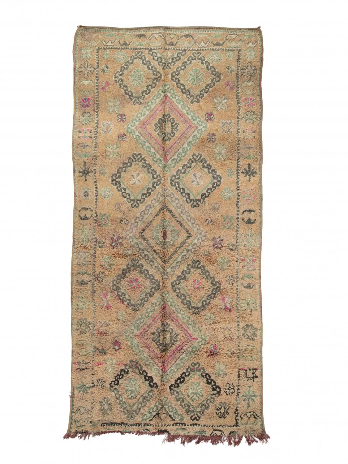 Alfombra Kilim Marroquí Bereber Azilal Special Edition 390 x 190 cm