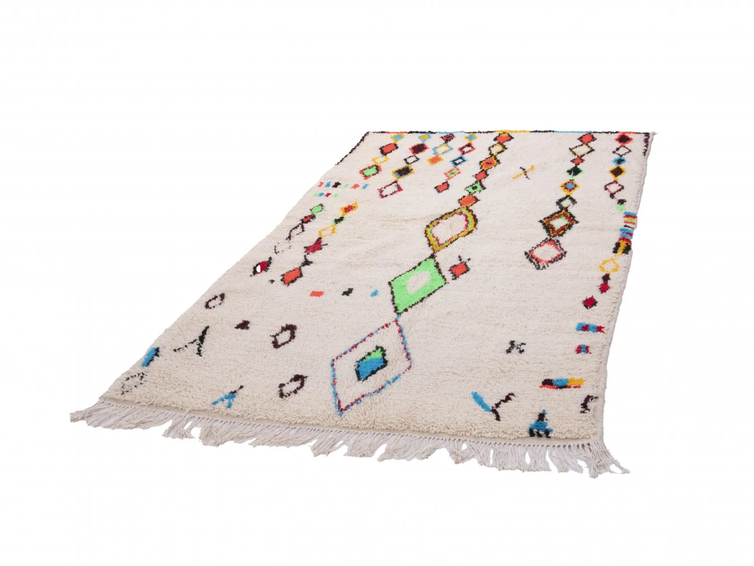 Alfombra Kilim Marroquí Bereber Azilal 250 x 140 cm