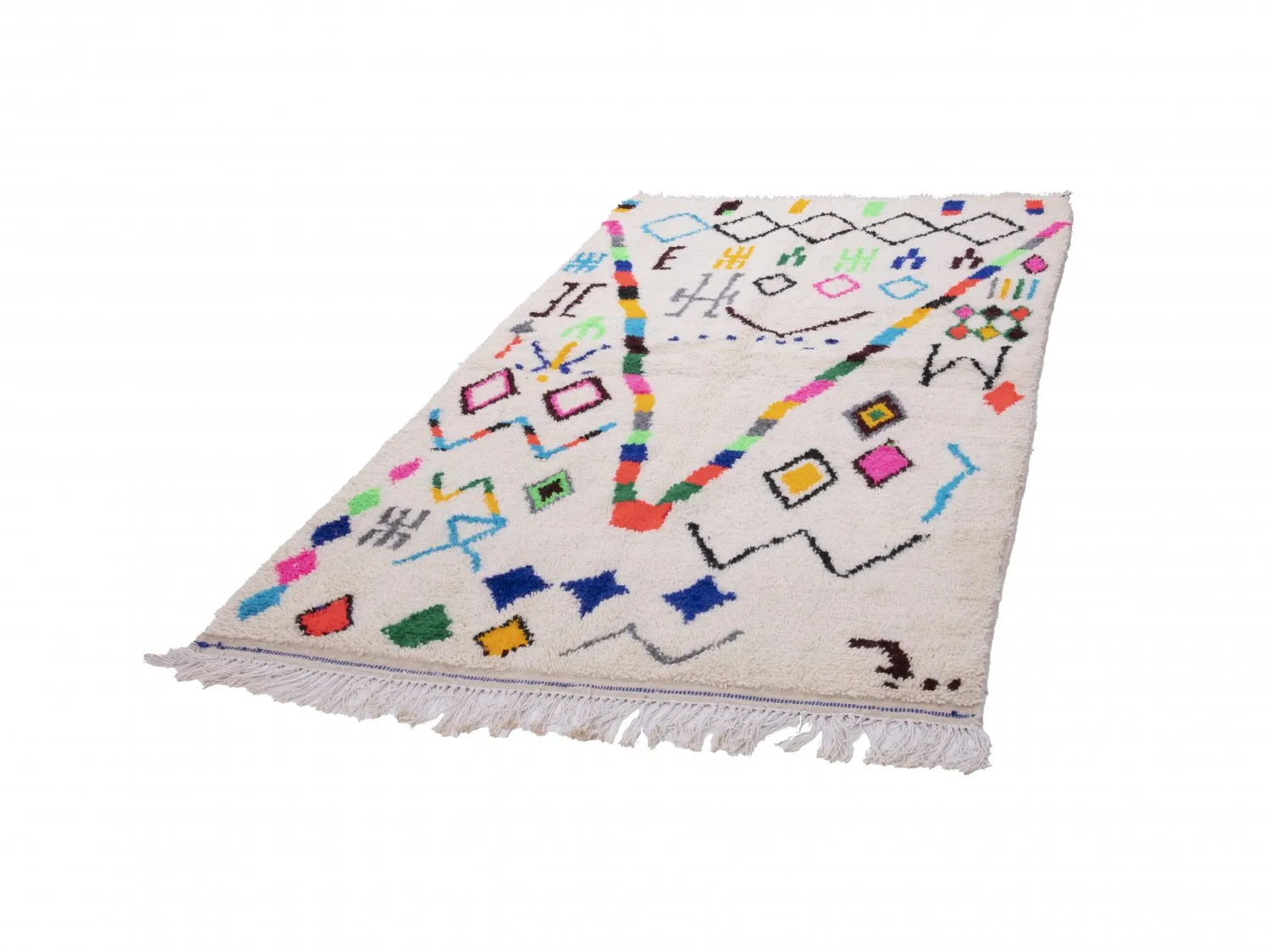 Alfombra Kilim Marroquí Bereber Azilal 250 x 140 cm