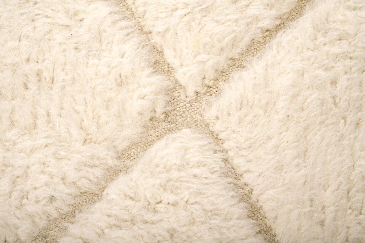 Alfombra Kilim Marroquí Bereber Beni Ourain 160 x 260 cm