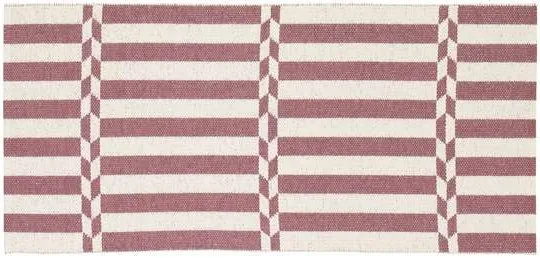 Alfombra de plástico - Horredsmattan Arrow (rosado)