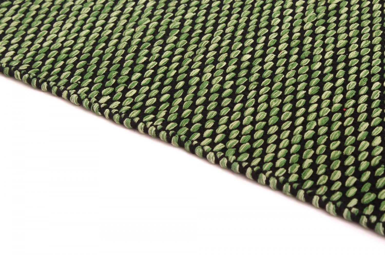 Alfombra de algodón - Tuva (verde)