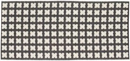 Alfombra de plástico - Horredsmattan Cross (negro)