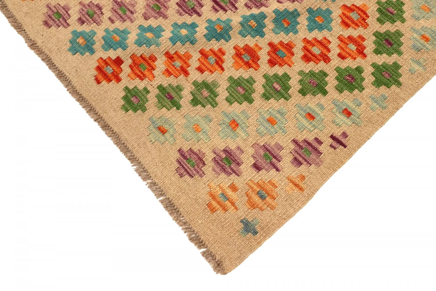 Alfombra kilim oriental 252 x 180 cm