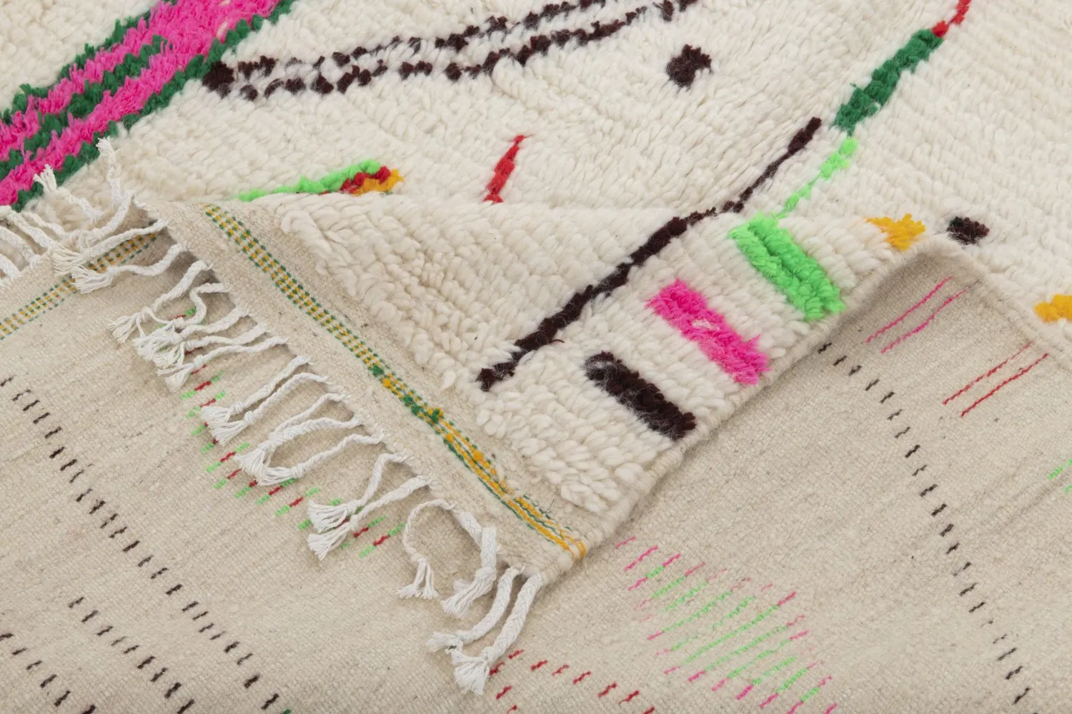 Alfombra Kilim Marroquí Bereber Azilal 250 x 140 cm
