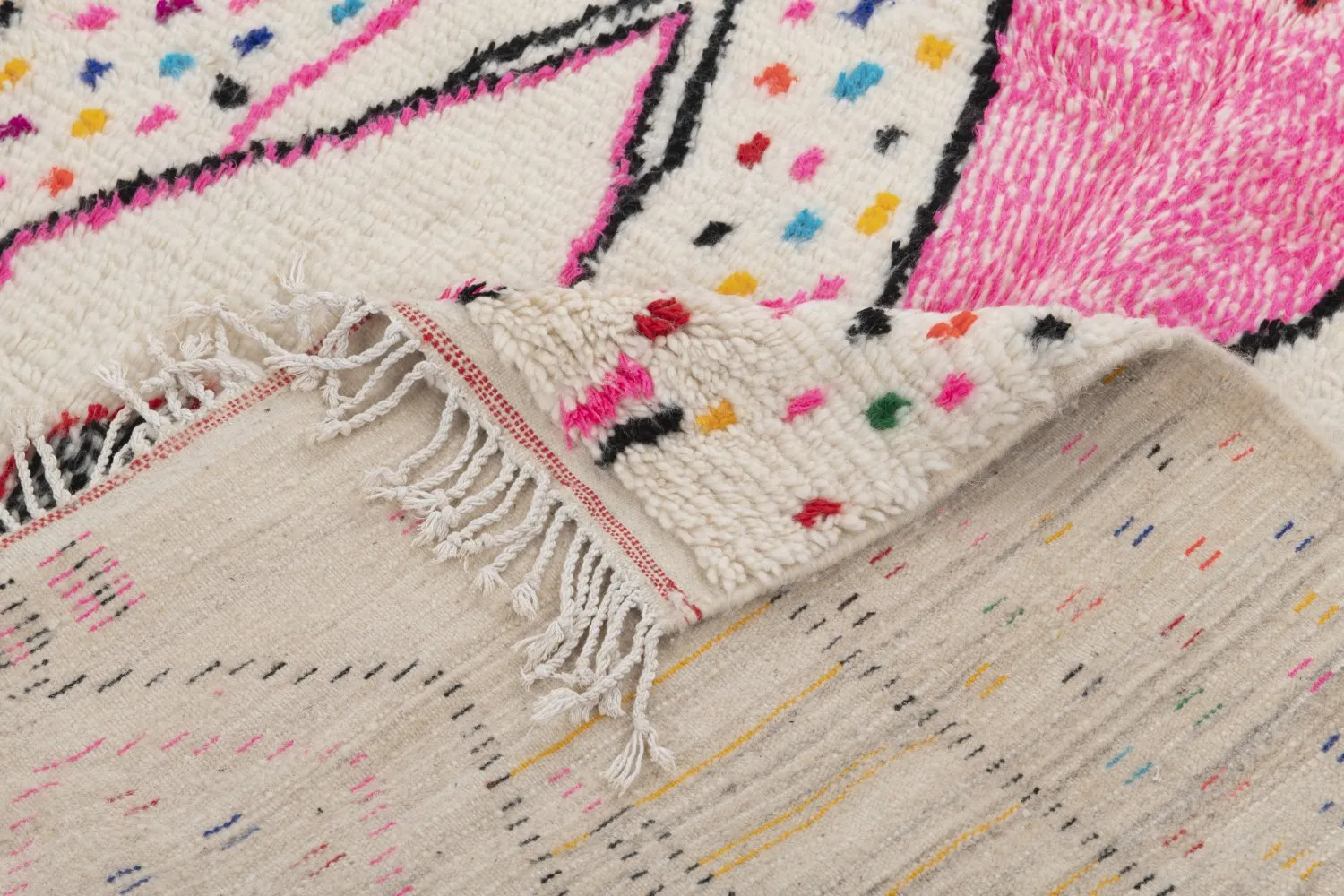 Alfombra Kilim Marroquí Bereber Azilal 260 x 150 cm