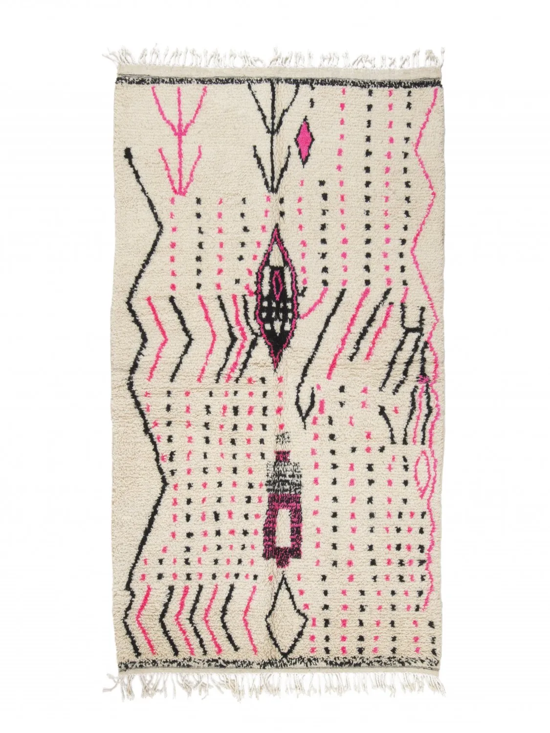 Alfombra Kilim Marroquí Bereber Azilal 260 x 140 cm