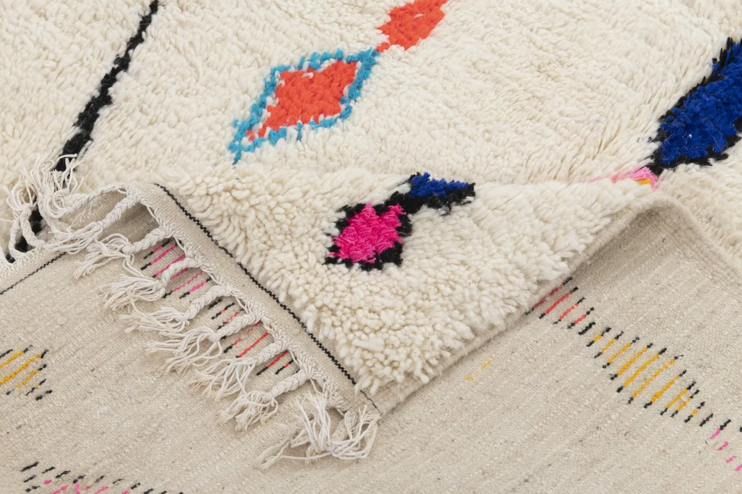 Alfombra Kilim Marroquí Bereber Azilal 260 x 140 cm