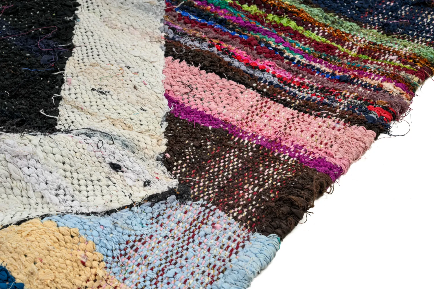 Alfombra Marroquí Bereber Boucherouite 165 x 290 cm