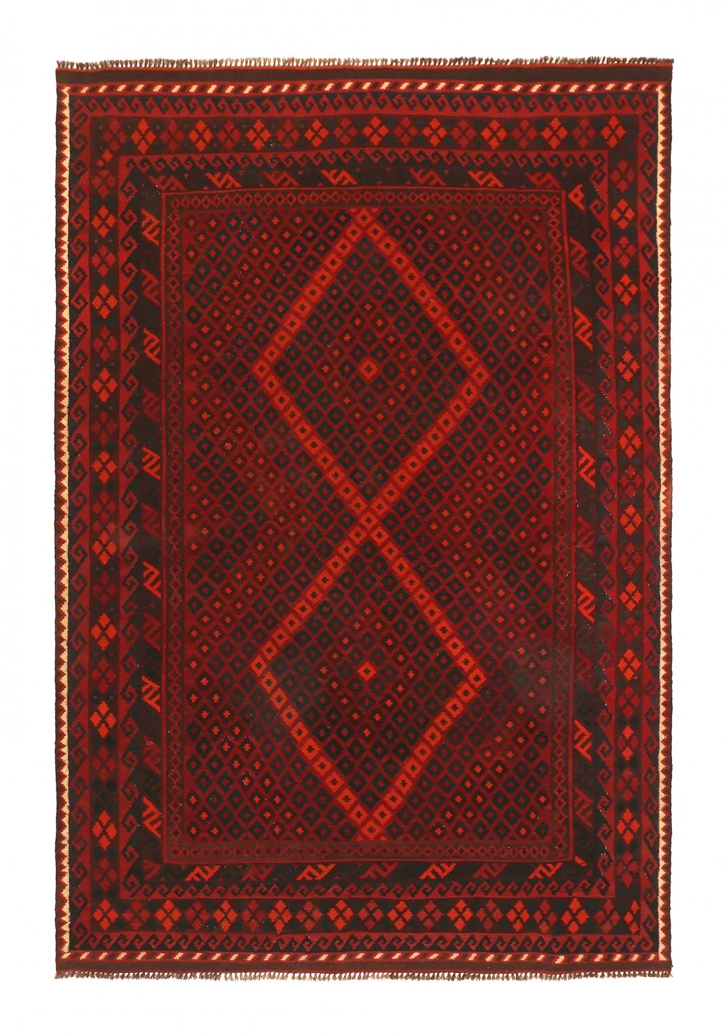 Alfombra kilim oriental 289 x 199 cm