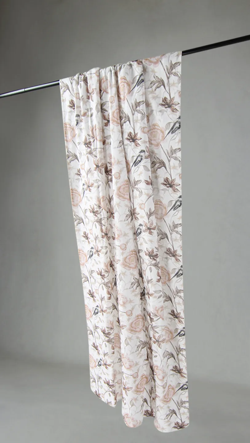 Cortinas - Cortina de algodón - Gullan (beige)