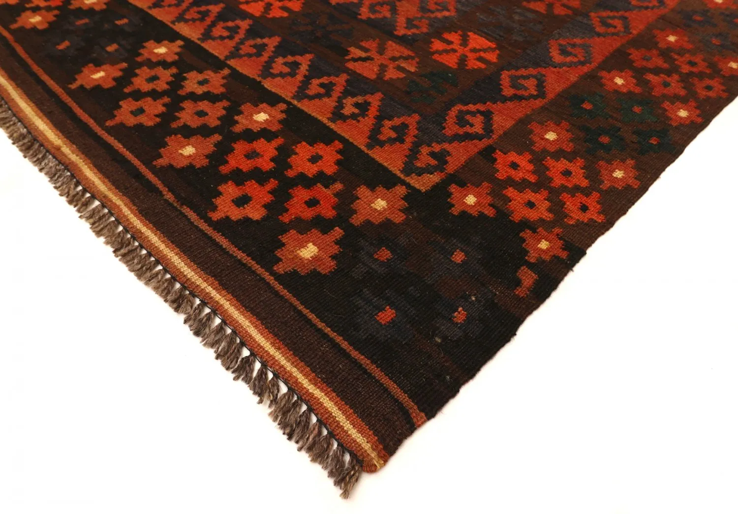 Alfombra kilim oriental 389 x 240 cm
