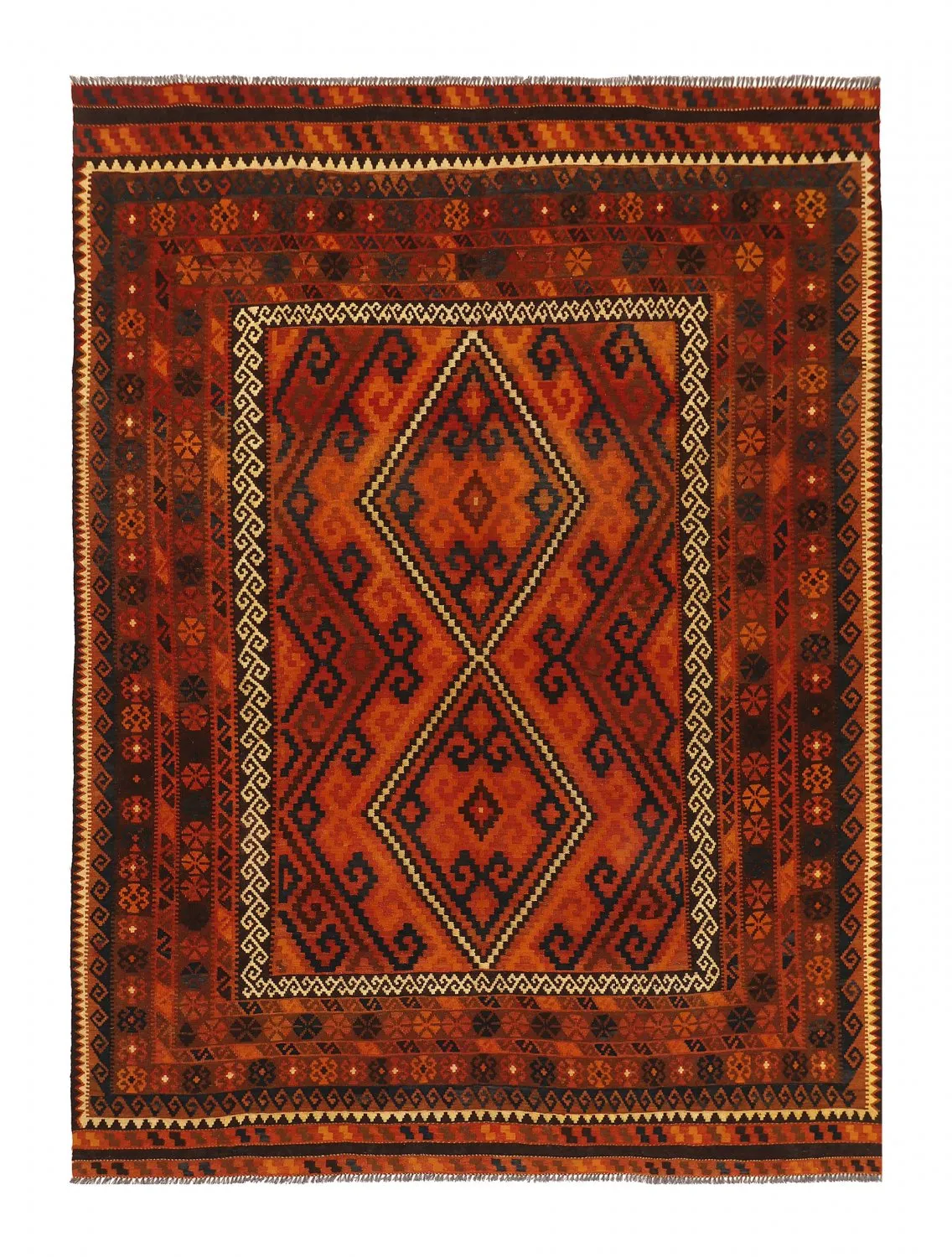 Alfombra kilim oriental 331 x 244 cm