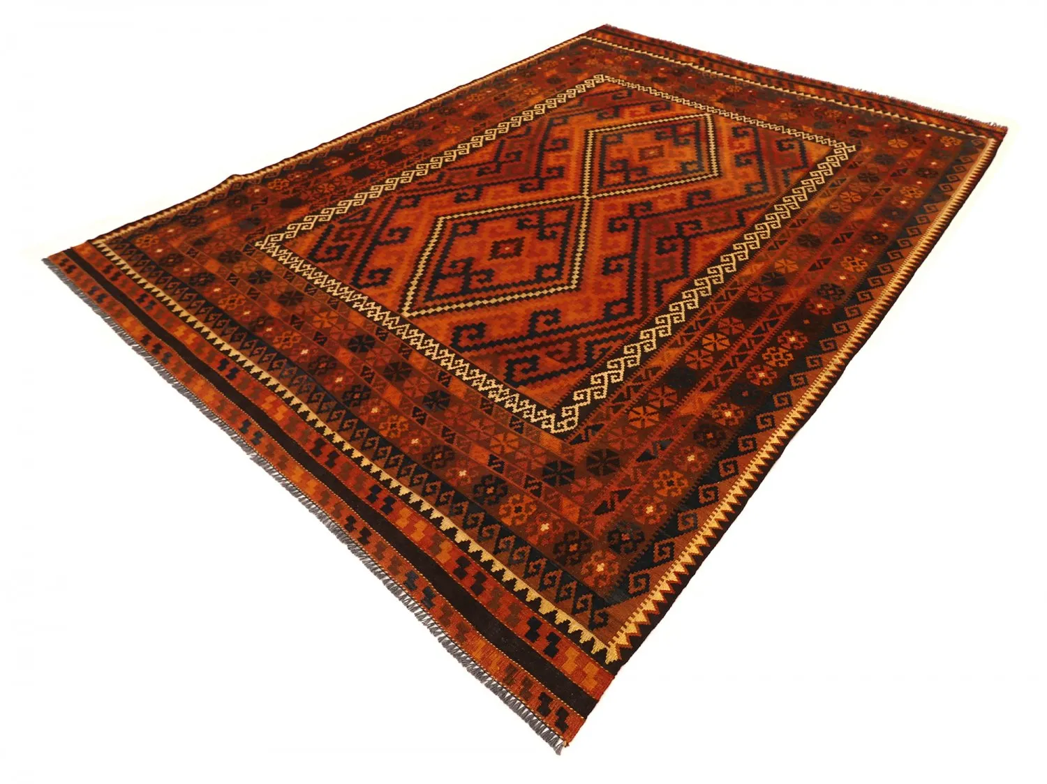 Alfombra kilim oriental 331 x 244 cm