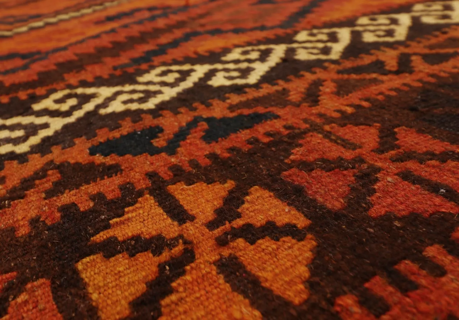 Alfombra kilim oriental 331 x 244 cm