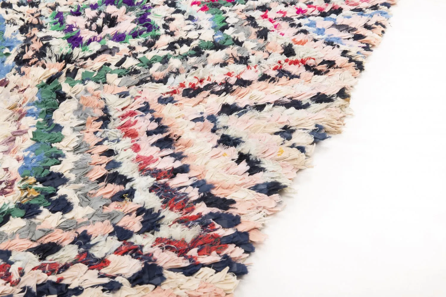 Alfombra Marroquí Bereber Boucherouite 175 x 95 cm