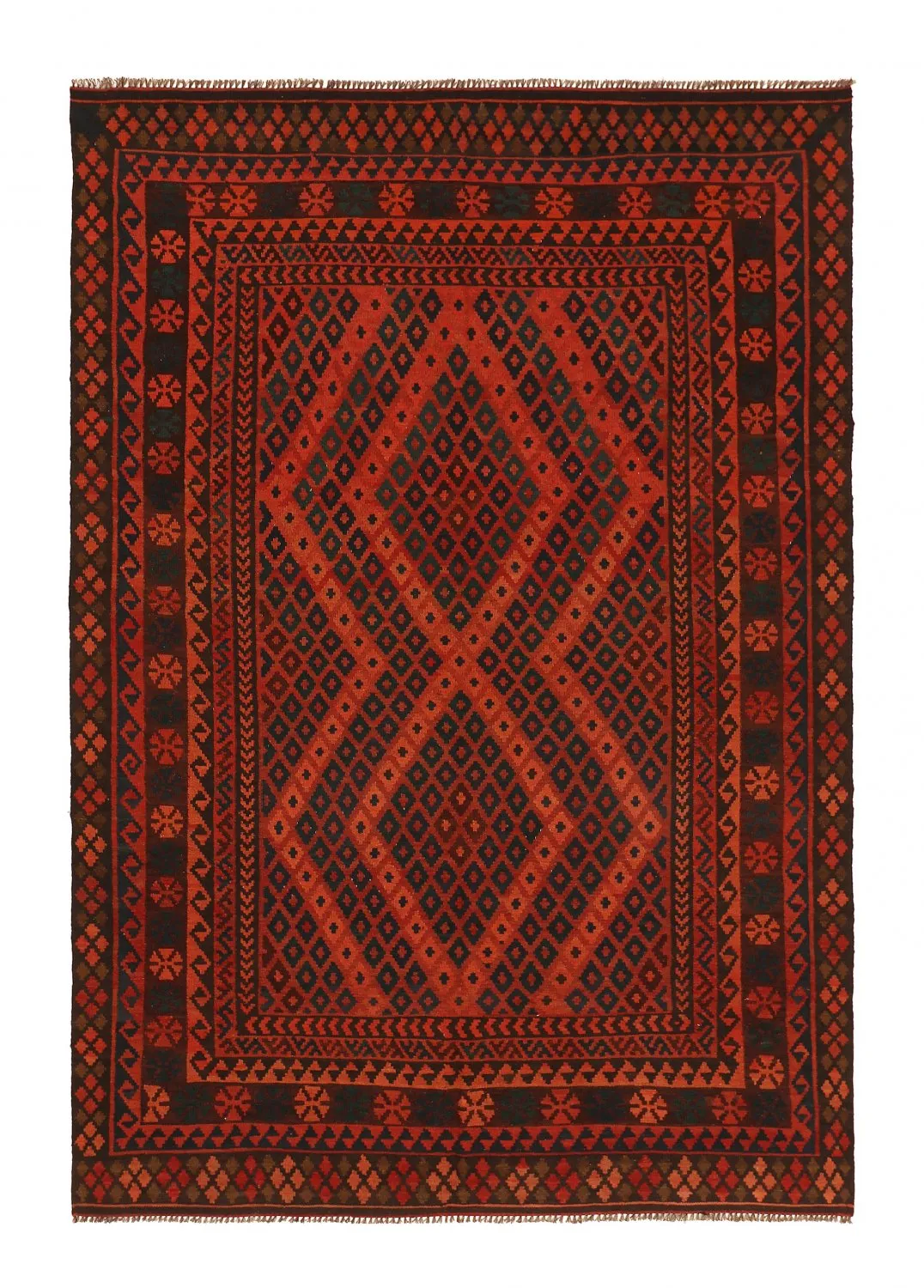 Alfombra kilim oriental 288 x 203 cm