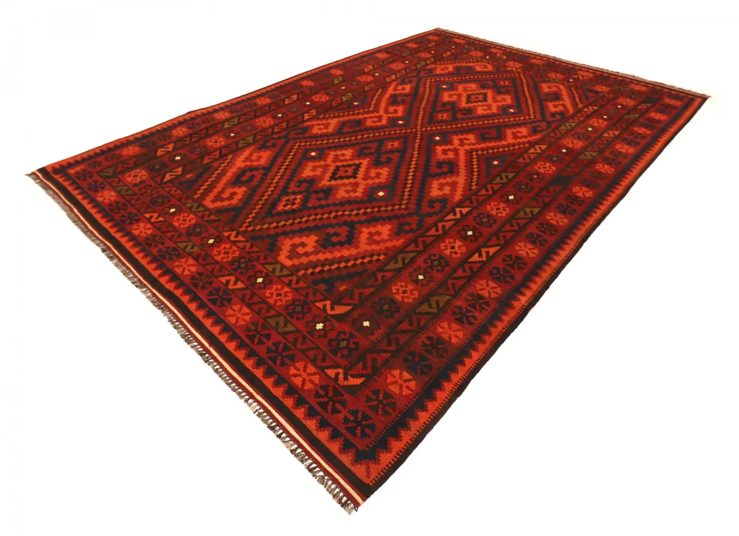 Alfombra kilim oriental 298 x 201 cm