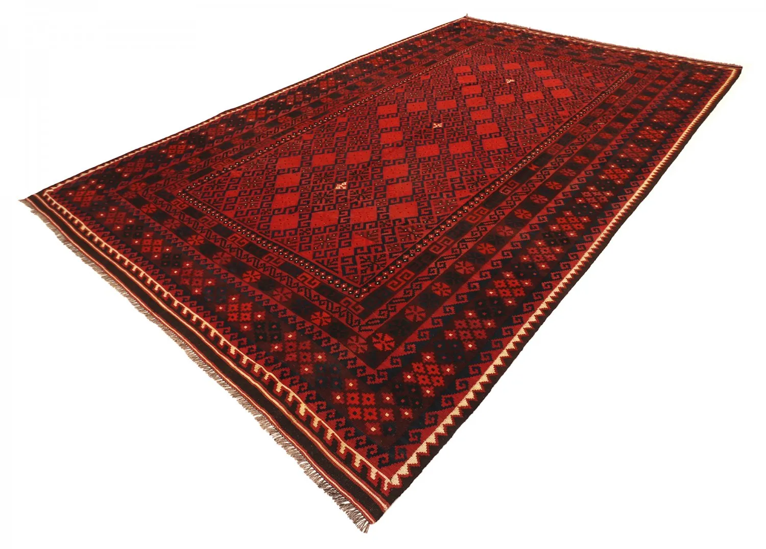 Alfombra kilim oriental 403 x 257 cm