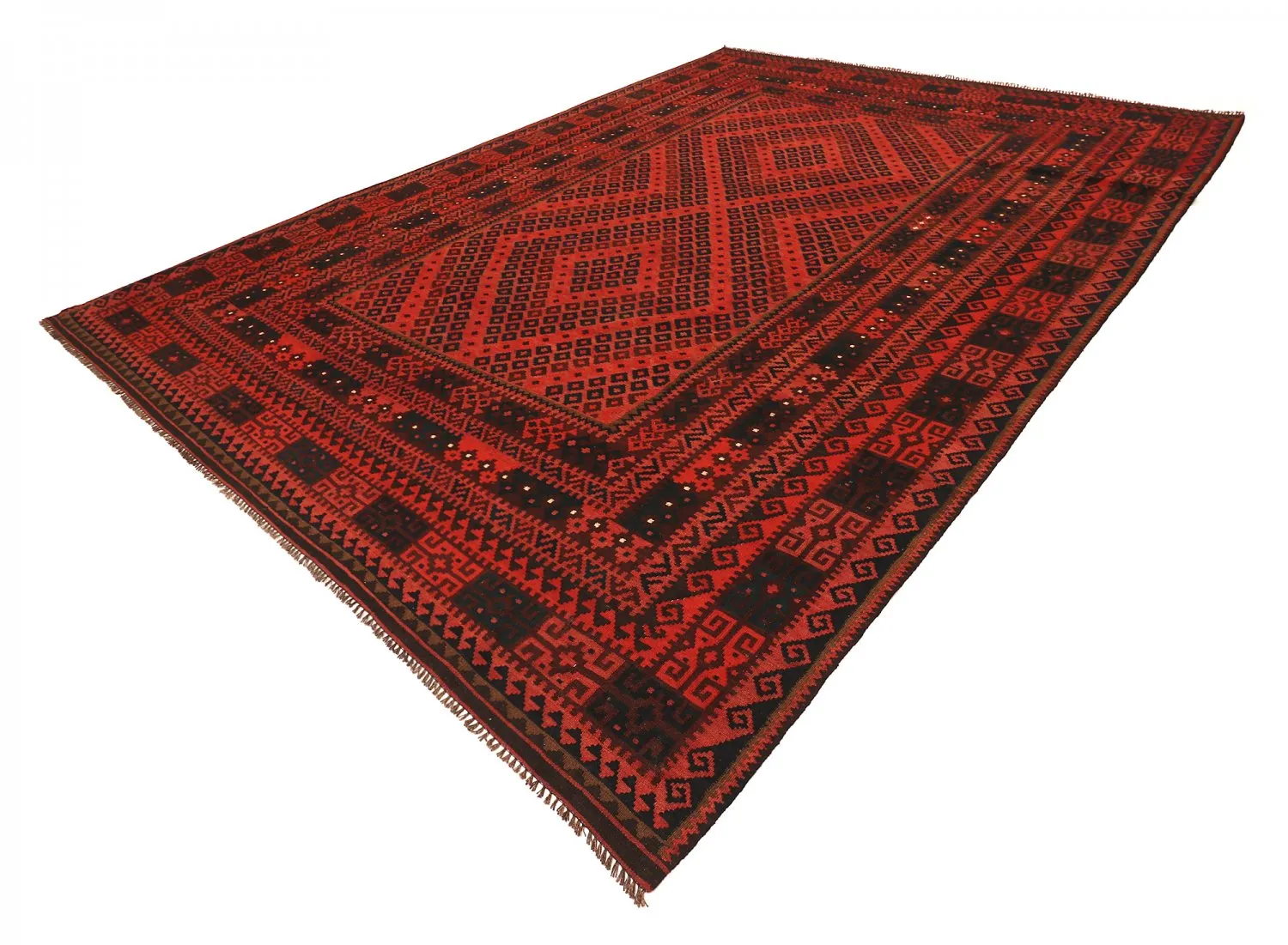 Alfombra kilim oriental 397 x 280 cm