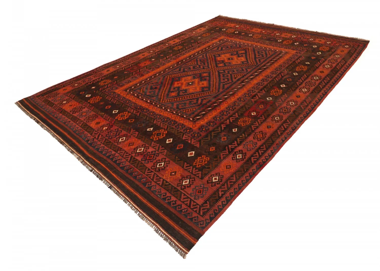 Alfombra kilim oriental 377 x 260 cm