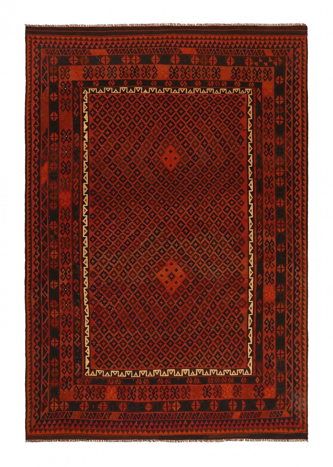 Alfombra kilim oriental 395 x 273 cm