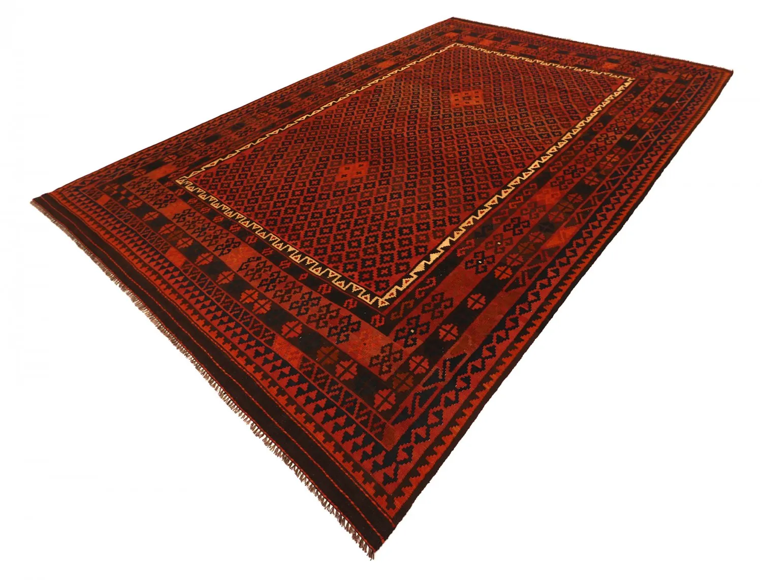 Alfombra kilim oriental 395 x 273 cm