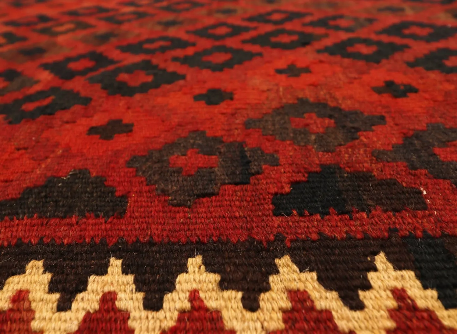 Alfombra kilim oriental 393 x 264 cm