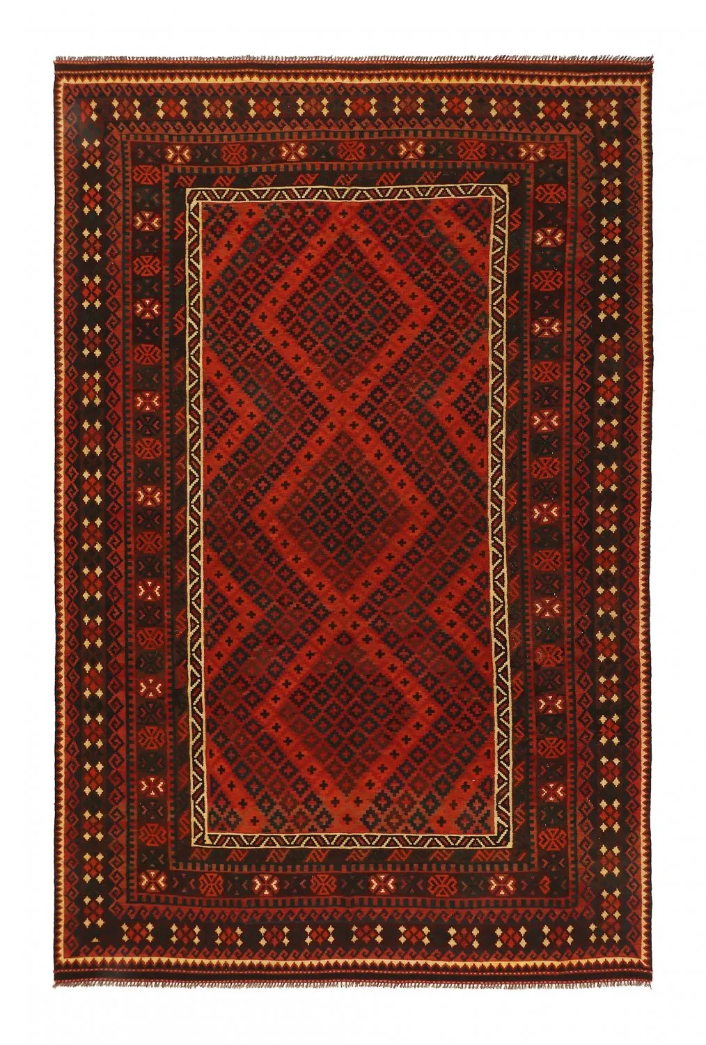 Alfombra kilim oriental 405 x 261 cm