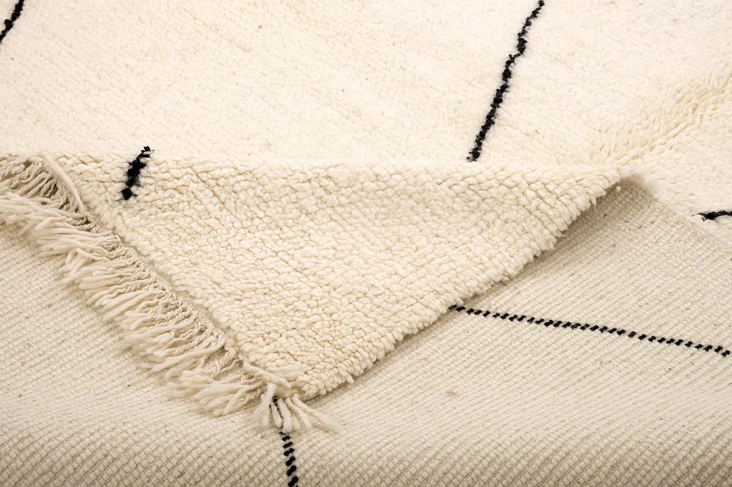 Alfombra Kilim Marroquí Bereber Beni Ourain 145 x 245 cm