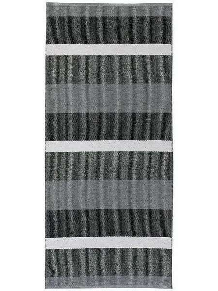 Alfombra de plástico - Horredsmattan Block metallic (grafit)