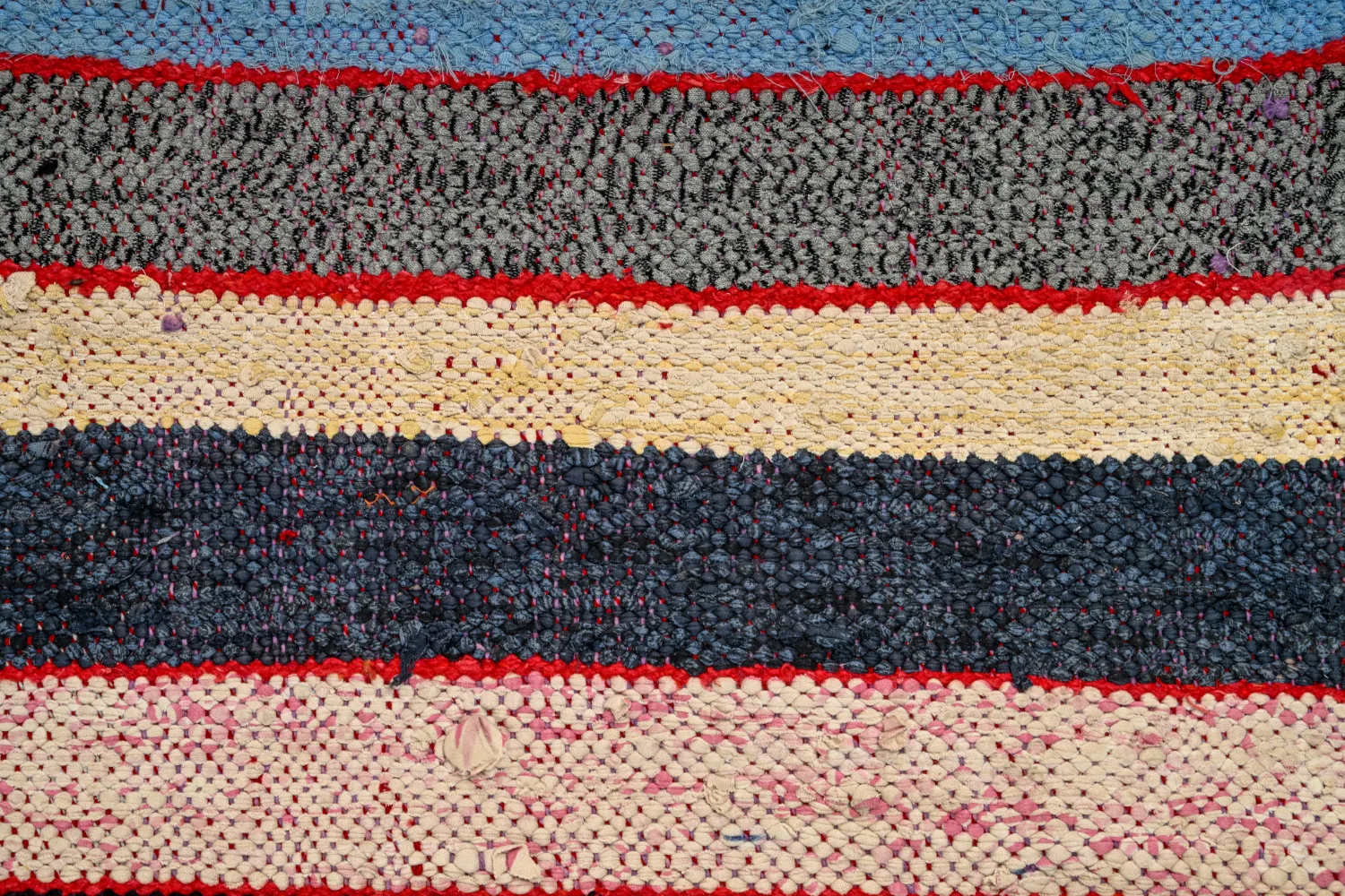 Alfombra Marroquí Bereber Boucherouite 145 x 250 cm