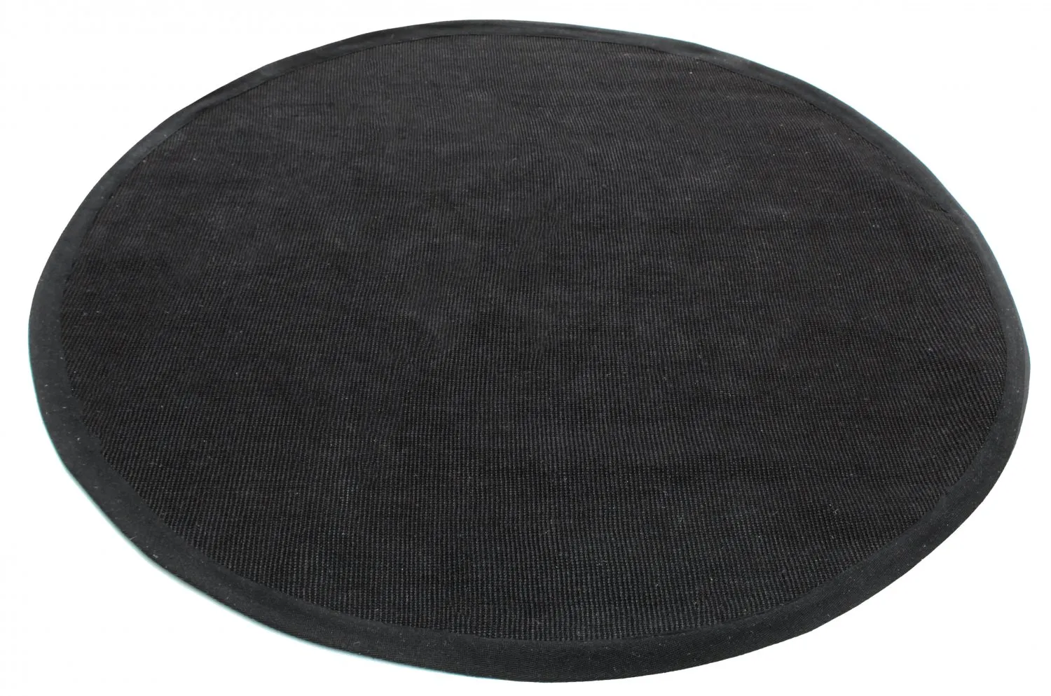 Alfombras redondeadas (sisal) - Agave (negro)