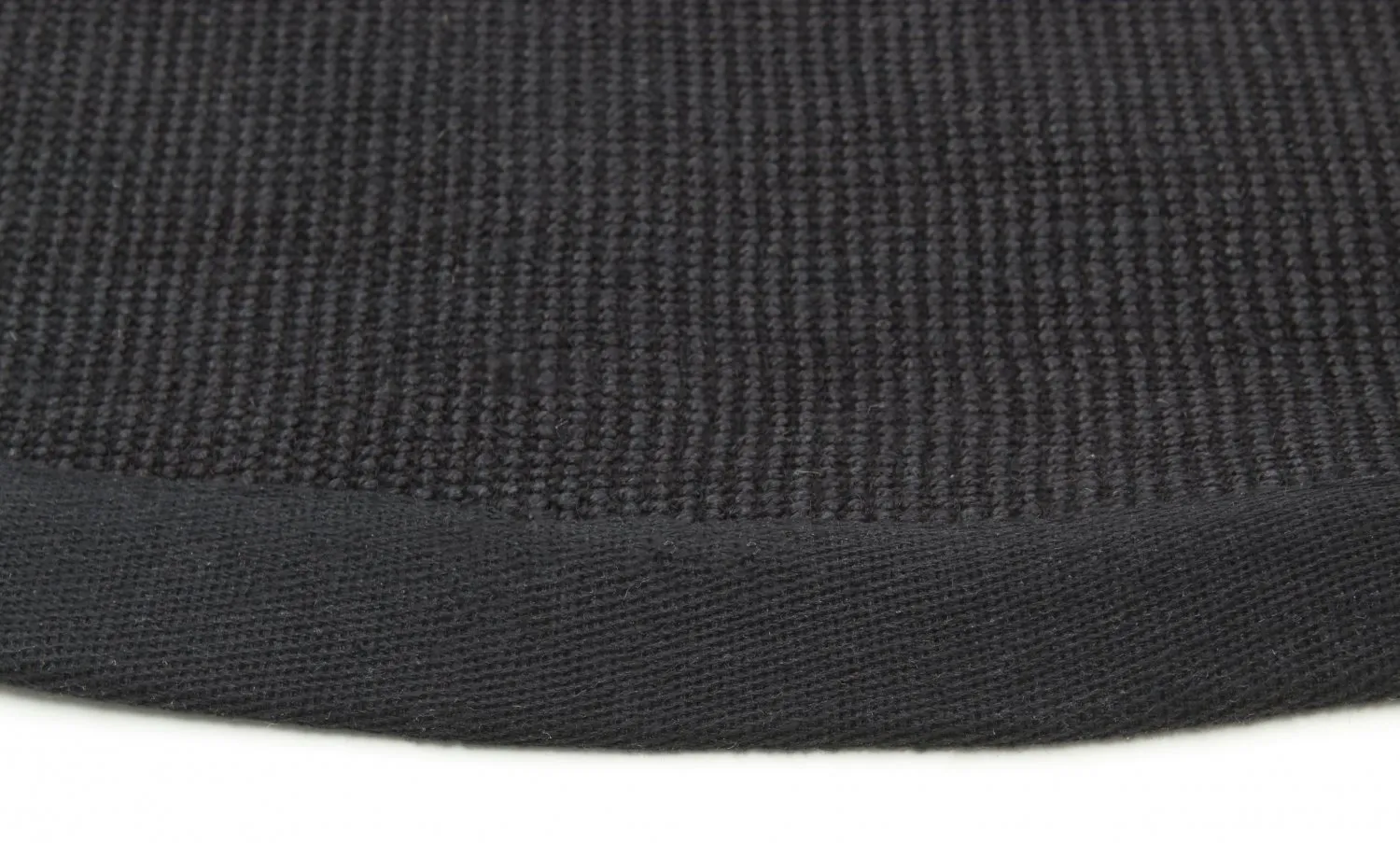Alfombras redondeadas (sisal) - Agave (negro)