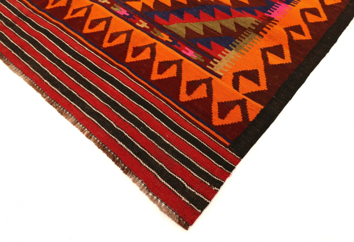 Alfombra kilim oriental 349 x 175 cm