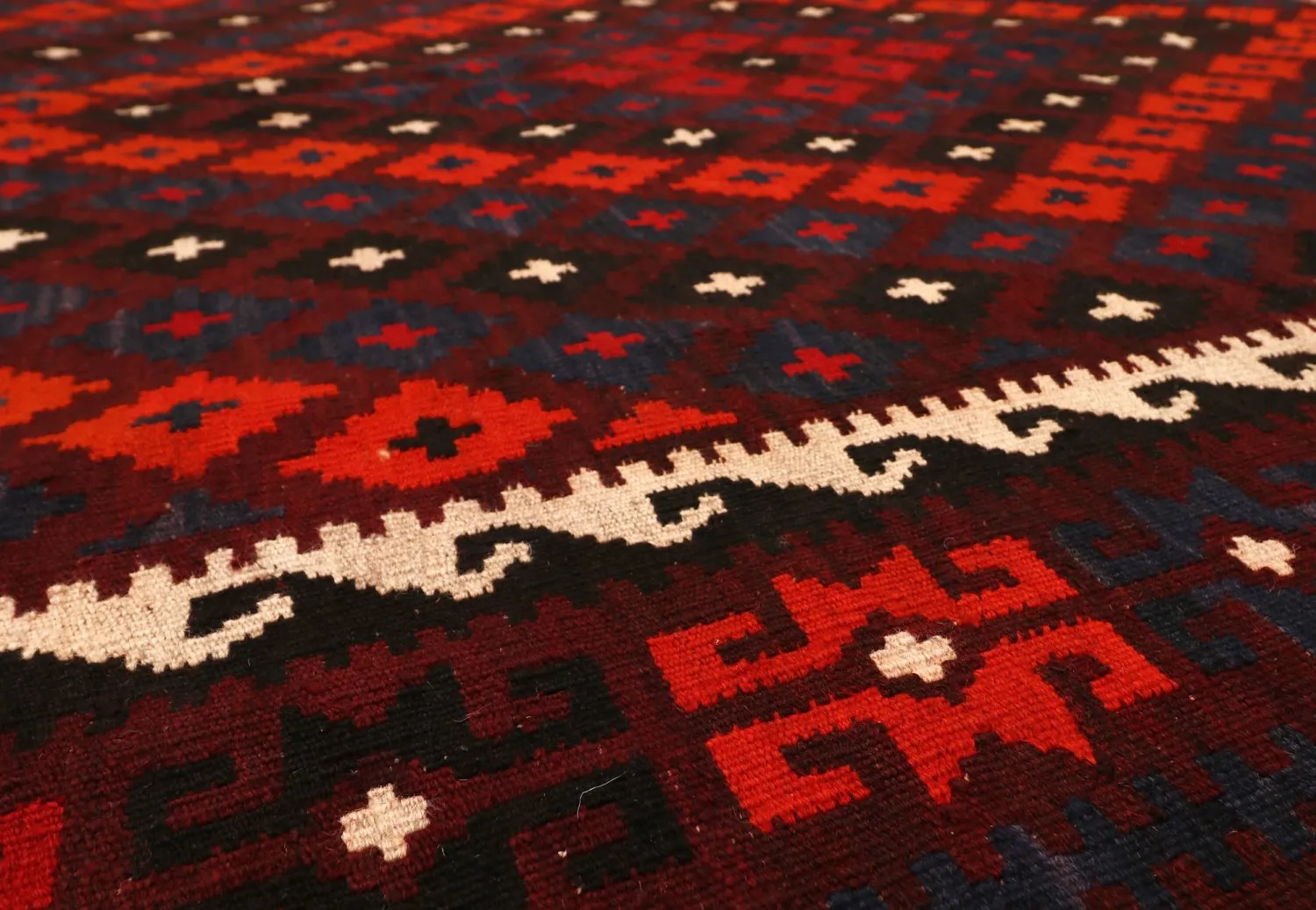 Alfombra kilim oriental 416 x 252 cm