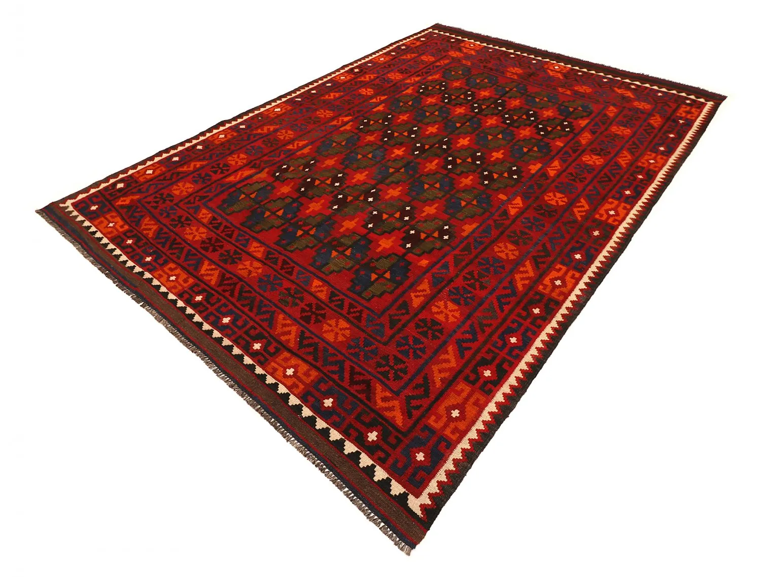 Alfombra kilim oriental 302 x 207 cm