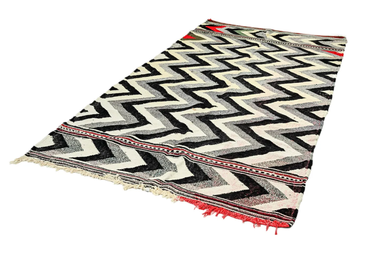 Alfombra Marroquí Bereber Boucherouite 150 x 280 cm
