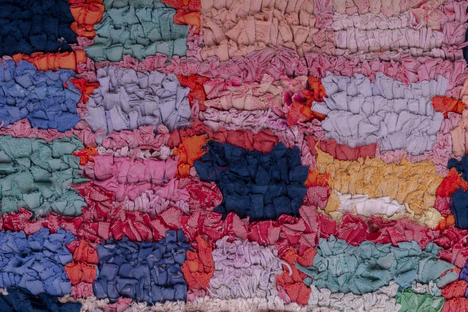 Alfombra Marroquí Bereber Boucherouite 290 x 150 cm