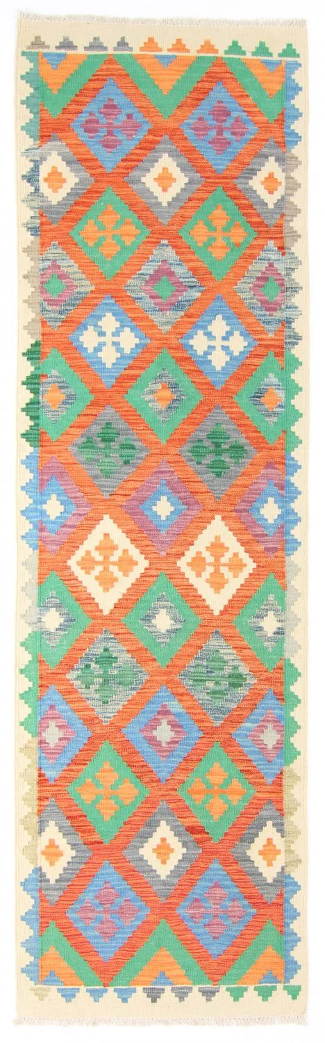 Alfombra kilim oriental 287 x 83 cm