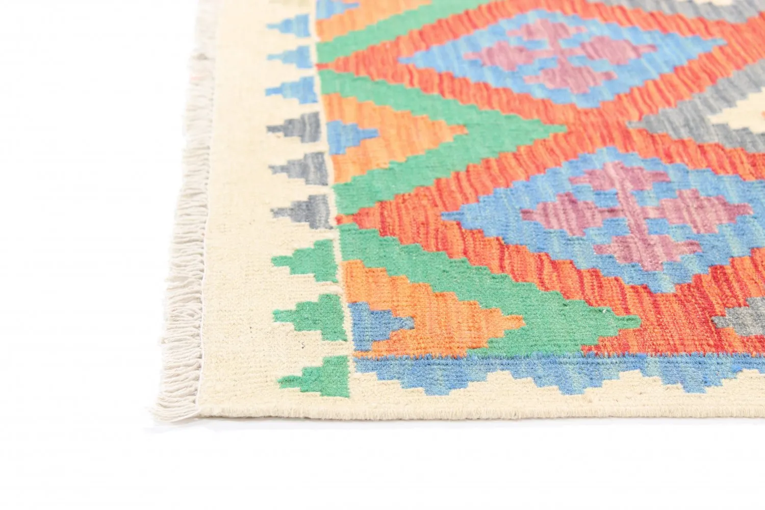 Alfombra kilim oriental 287 x 83 cm