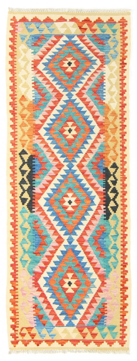 Alfombra kilim oriental 199 x 73 cm