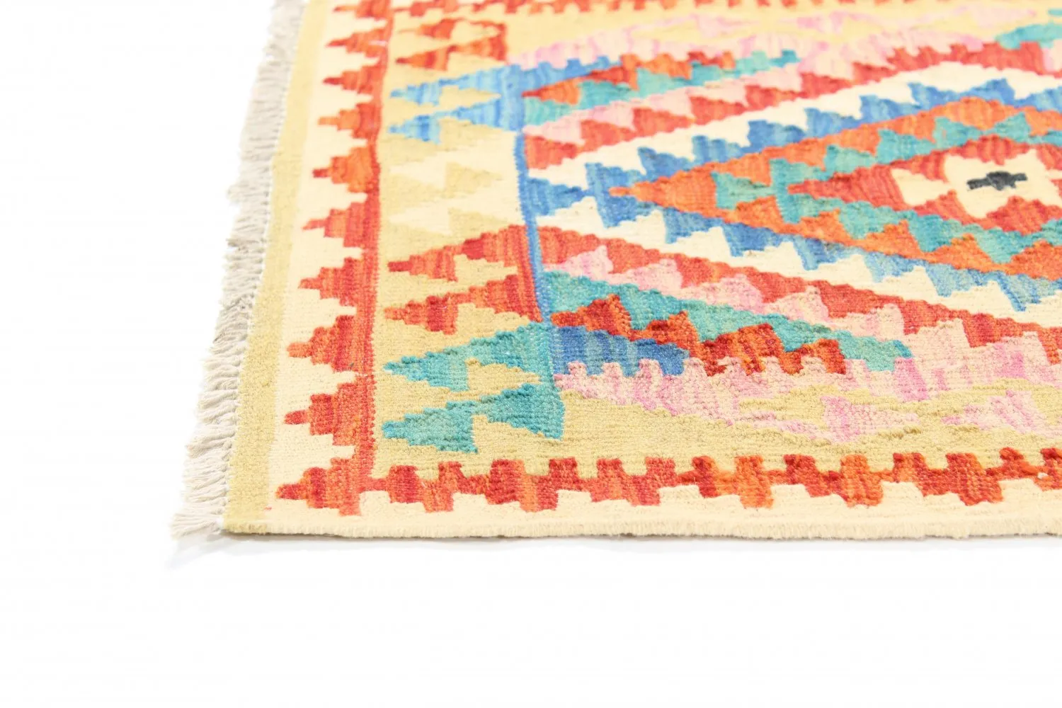 Alfombra kilim oriental 199 x 73 cm